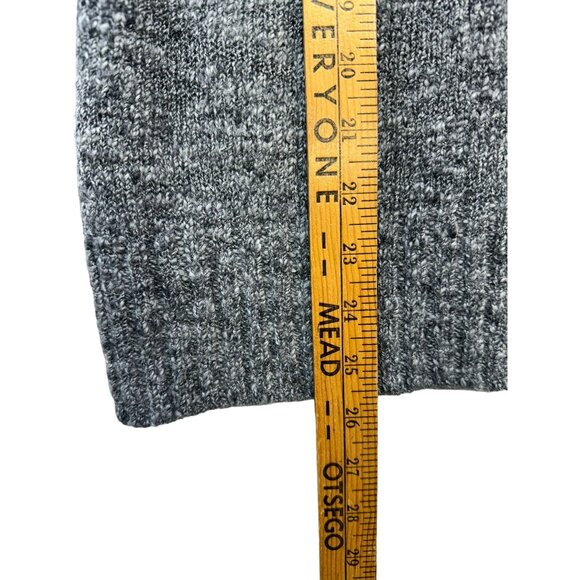 J.Jill Womens  Wool Blend Zip-Up Sleeveless Sweater Vest L Gray - Picture 6 of 10